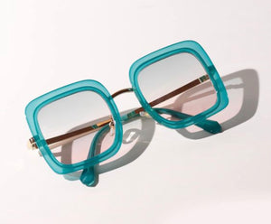 Turquoise glasses